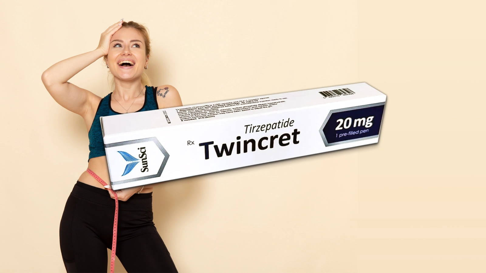 Тирзепатид — подвійний агоніст GIP і GLP-1, засіб для контролю ваги