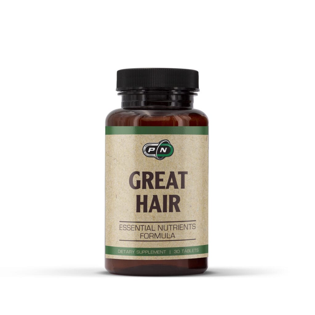 GREAT HAIR Pure Nutrition — вітаміни для зміцнення волосся, 30 таблеток