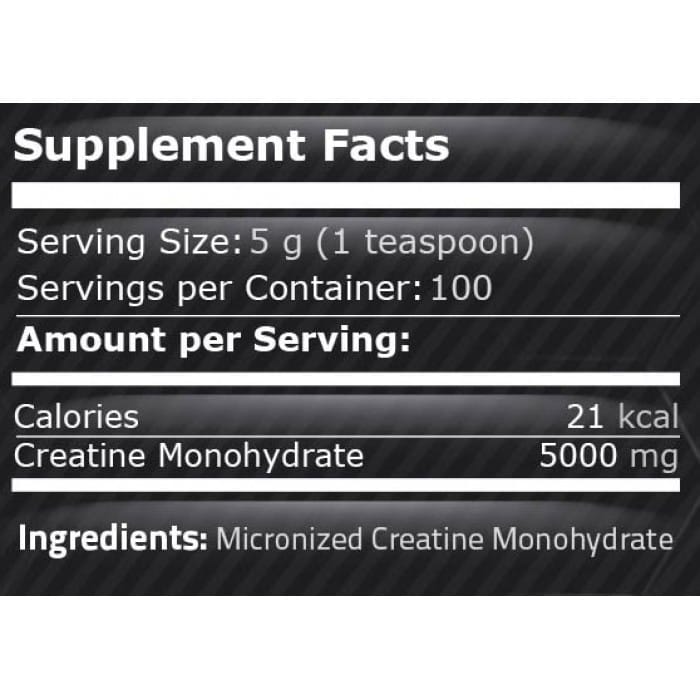 Креатин моногидрат Pure Nutrition USA Pure Creatine - 500 грамм 2 Креатин моногідрат Pure Nutrition 500 г упаковка