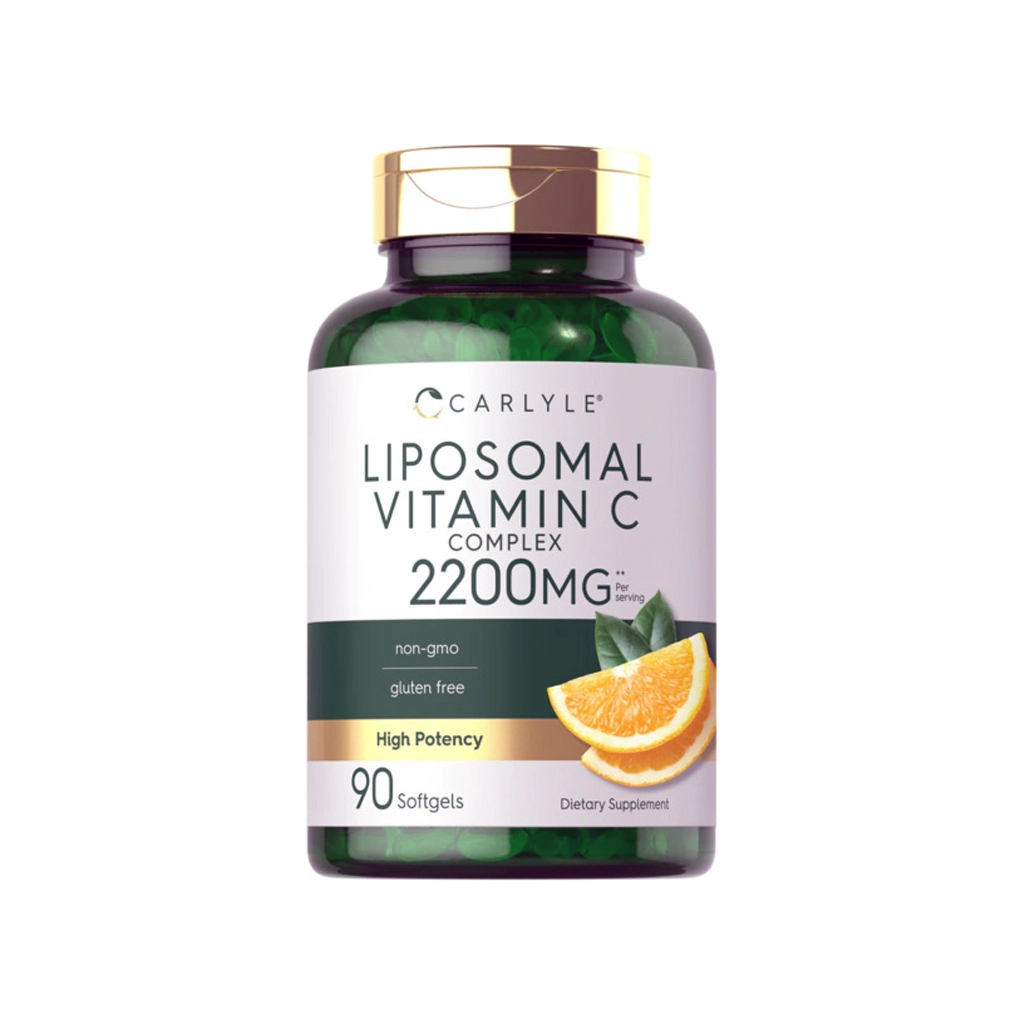 Липосомальный витамин C, Carlyle, Liposomal Vitamin C 2200 мг – 90 капсул 1 Ліпосомальний вітамін C Carlyle Liposomal Vitamin C 2200 mg, 90 капсул — зображення товару