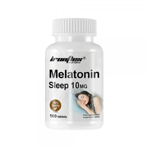 Мелатонін IronFlex Melatonin 10 мг, 100 таблеток — зображення товару