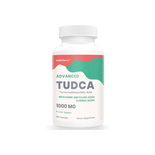 KoNefancy TUDCA 1000 mg — 60 vegan капсул, підтримка печінки