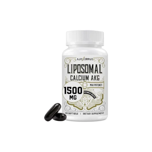 Ajaxerrue Liposomal Calcium AKG 1500 мг — упаковка, 60 капсул