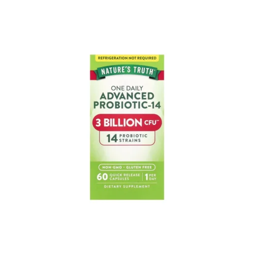 Nature’s Truth Advanced Probiotic-14 — упаковка, 60 капсул