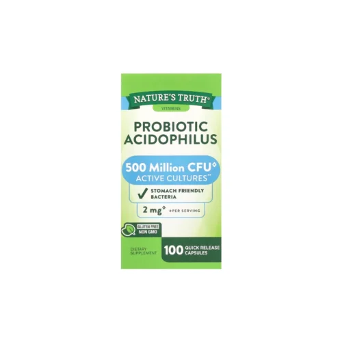 Nature’s Truth Daily Probiotic Acidophilus 500 Million — упаковка, 100 капсул