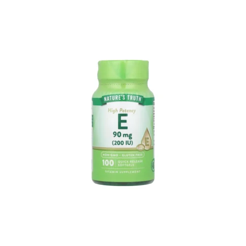 Vitamin E Nature’s Truth 90 мг (200 МО) — упаковка, 100 капсул