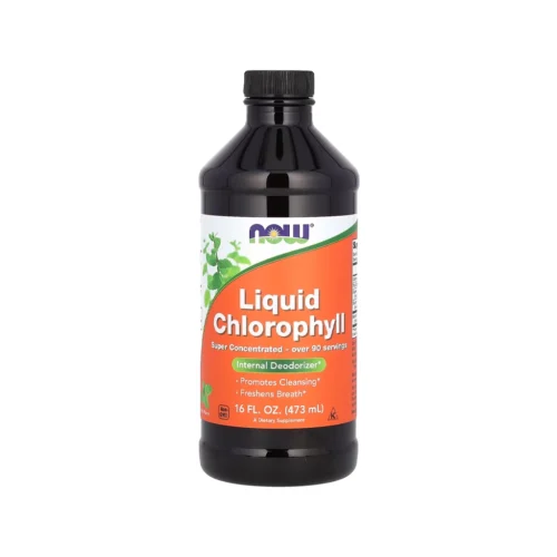 Хлорофіл рідкий NOW Liquid Chlorophyll 100 мг, 473 мл — зображення товару