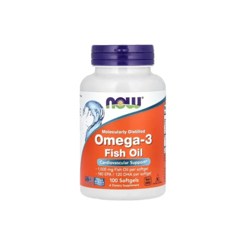 Omega-3 Now Foods 100 капсул — фото упаковки