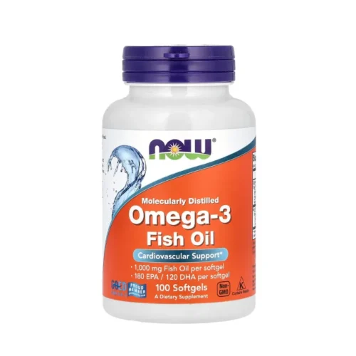 Omega-3 Now Foods 100 капсул — фото упаковки