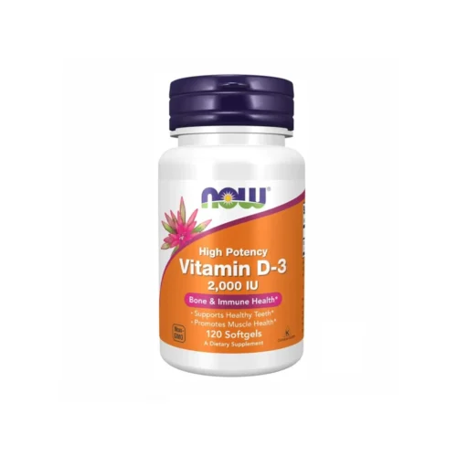 NOW Vitamin D-3 2000 МО вітамін D-3 120 капсул