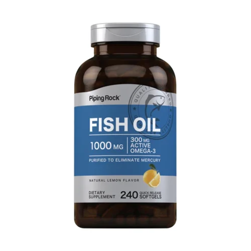 Омега-3 Piping Rock Fish Oil Lemon Flavor 1000 мг 240 капсул риб’ячий жир з лимонним смаком