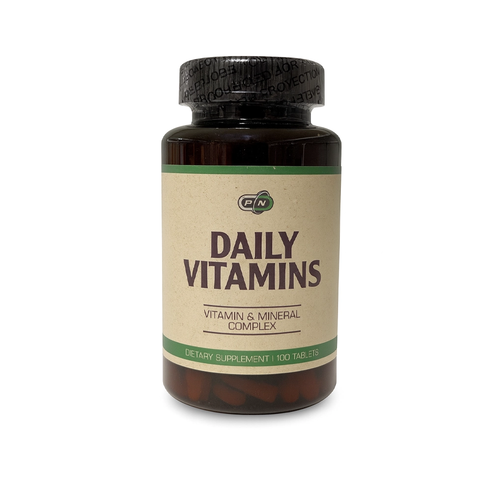 Мультивітамінний комплекс Pure Nutrition Daily Vitamins, 100 таблеток — зображення товару