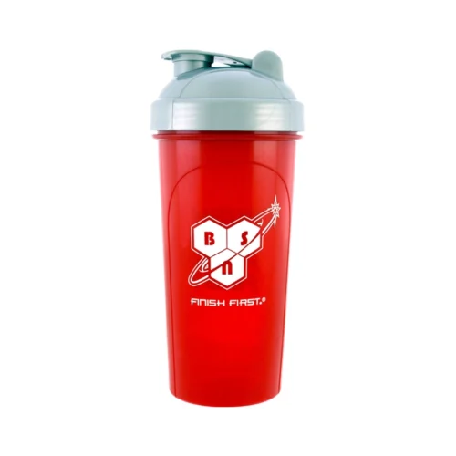 Шейкер BSN Shaker червоний 700 мл для спортивного харчування та протеїнових коктейлів