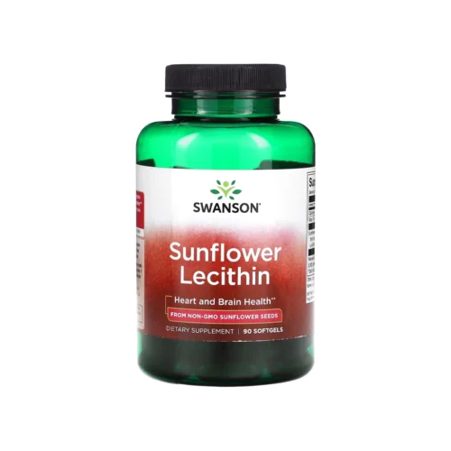 Swanson Sunflower Lecithin 1200 мг — упаковка, 90 капсул