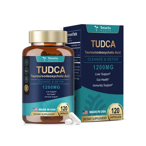 Totaria Health TUDCA 1200 мг — 120 капсул, підтримка печінки