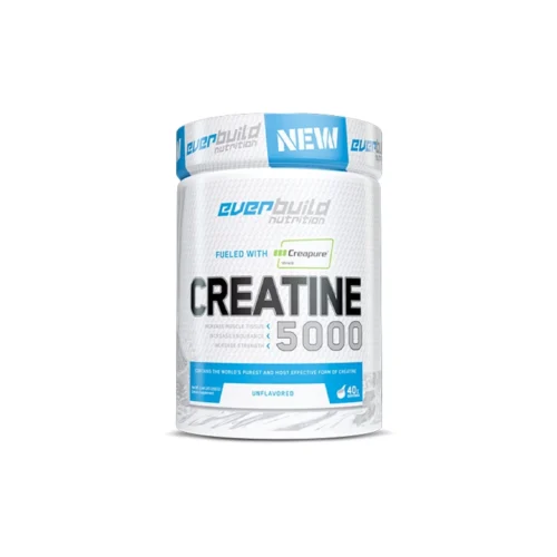 Everbuild Creapure Creatine Monohydrate 5000 — 200 г | чистий німецький креатин моногідрат для сили та відновлення
