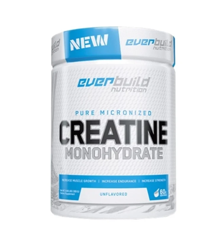 Everbuild Creatine Monohydrate 300 г — креатин моногідрат для сили, потужності та відновлення