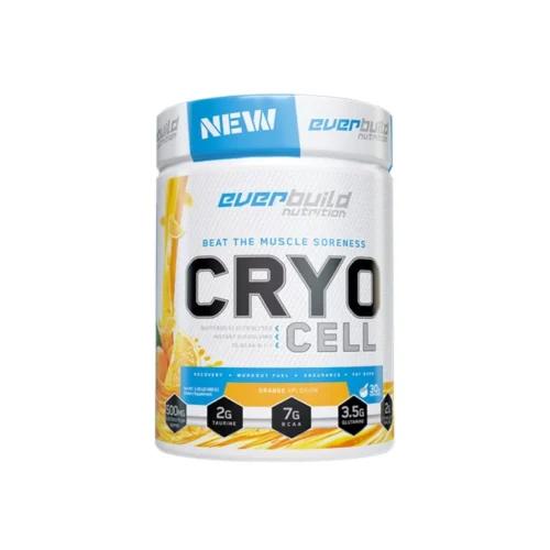 Everbuild Cryo Cell BCAA 8:1:1 486 г — амінокислоти з глутаміном та електролітами для енергії та відновлення