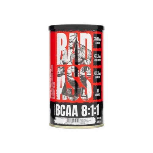 BAD ASS BCAA 8:1:1 400 г — амінокислоти BCAA, формула 8:1:1 для набору м'язів і відновлення