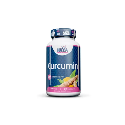 Haya Labs Curcumin 500 мг 60 капсул — екстракт куркуми для суглобів, імунітету та травлення