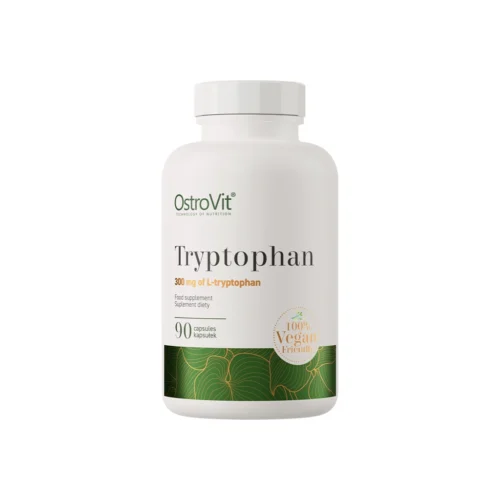 OstroVit Tryptophan Vegan 90 капсул — триптофан для сну, настрою та зниження стресу