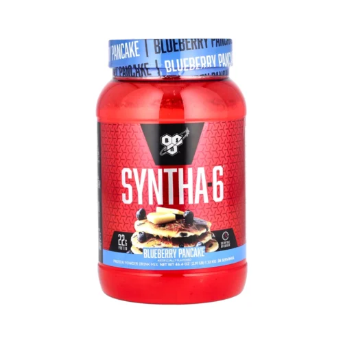 BSN Syntha-6 Blueberry 1320 г — комплексний протеїн з десертним смаком лохини