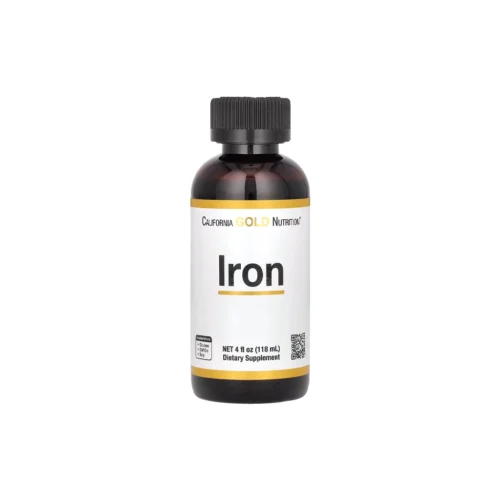 California Gold Nutrition Iron Liquid — рідке залізо бісгліцинат 118 мл