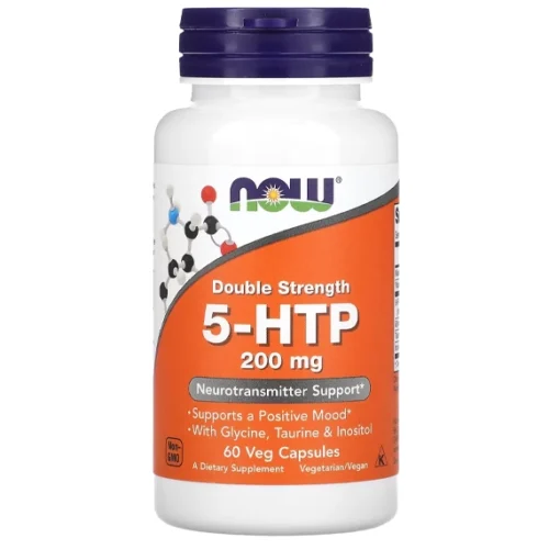 NOW 5-HTP 200 mg 60 капсул