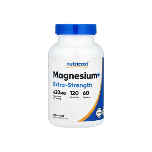 Nutricost Magnesium+ Extra-Strength 420 mg — комплекс магнію, 120 капсул