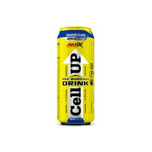 Amix CellUP Pre Workout Drink — предтренувальний енергетичний напій 500 мл