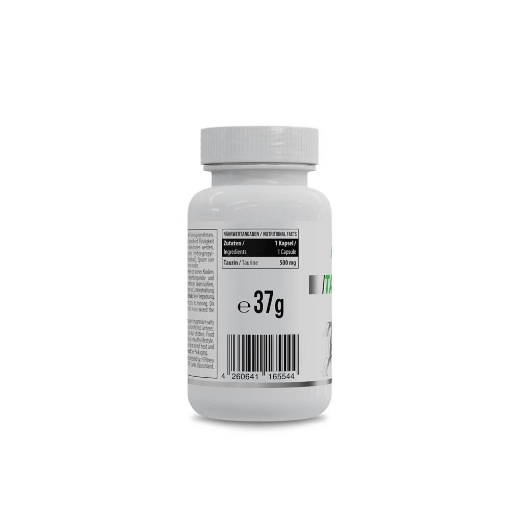 Таурин, Healthy®, Taurine 500 мг - 60 капсул 2 Healthy Taurine 500 мг 60 капсул — добавка для енергії і нервової системи