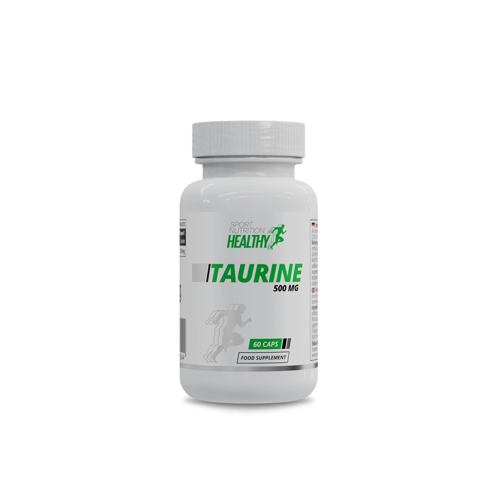 Healthy Taurine 500 мг 60 капсул — добавка для енергії і нервової системи