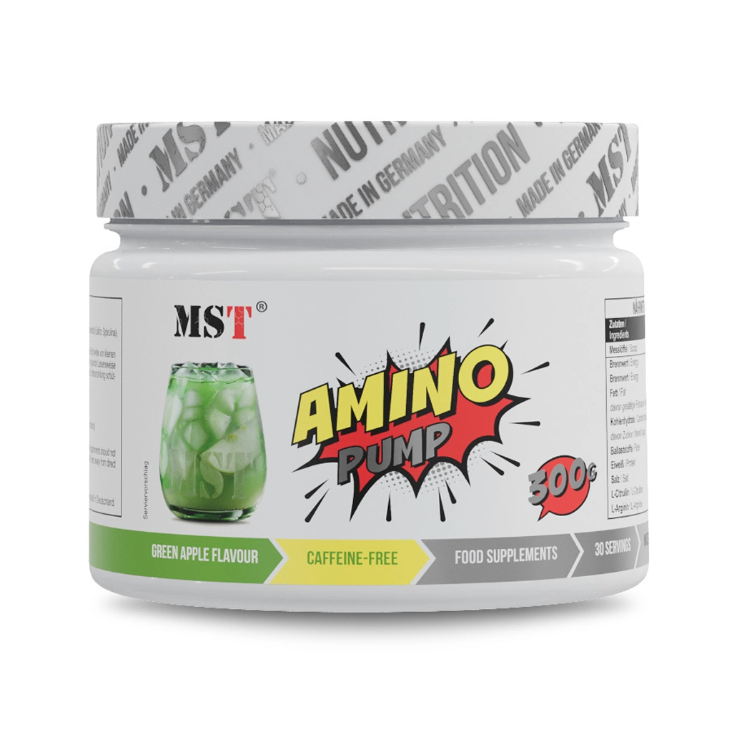 MST Amino PUMP передтренувальний аргінін цитрулін 300 г банка