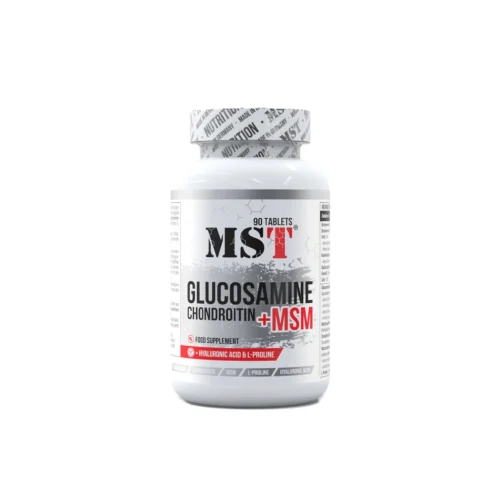 MST Glucosamine Chondroitin MSM + Hyaluronic Acid + L-Proline — хондропротектор 90 таблеток