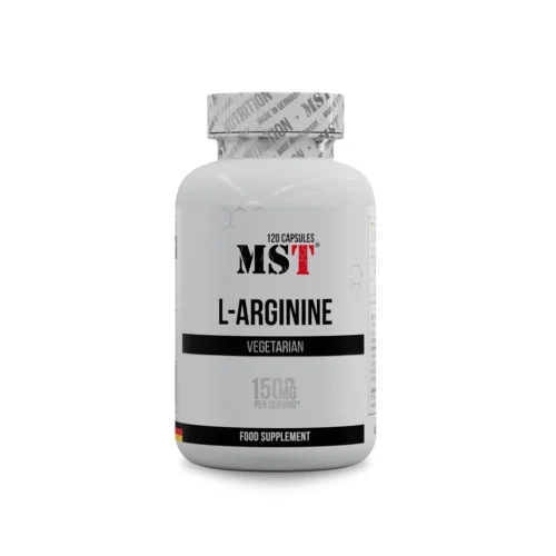 MST L-Arginine 120 капсул — аргінін для пампу і кровообігу