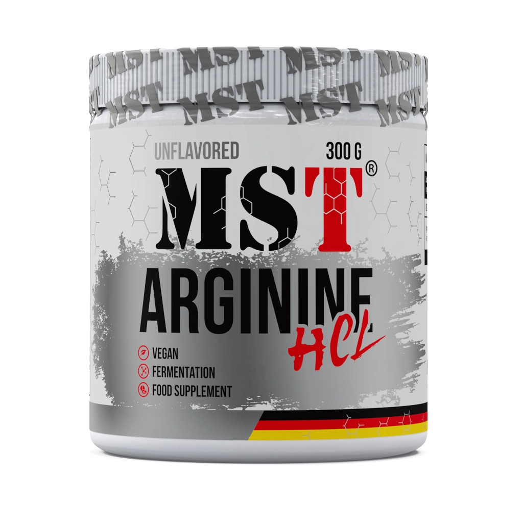 MST L-Arginine HCL аргінін порошок для пампінгу банка спереду
