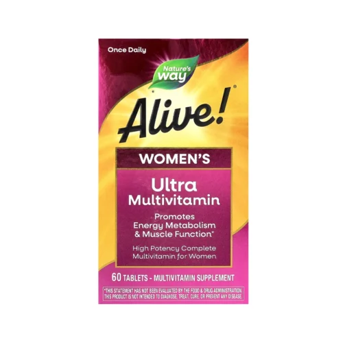 Nature’s Way Alive!® Once Daily Women’s Ultra 60 таблеток — мультивітаміни для жінок