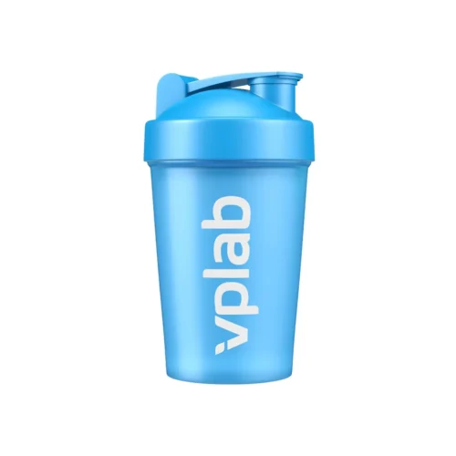 Шейкер VPLab 500 мл синій з кулькою для змішування