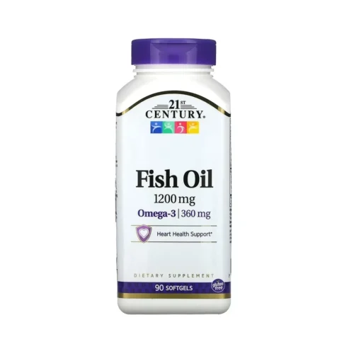 21st Century Fish Oil 1200 mg омега-3 риб’ячий жир 90 капсул