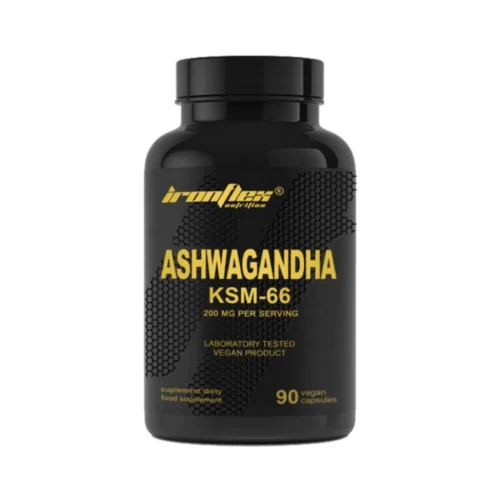 IronFlex Ashwagandha KSM-66 200 mg адаптоген ашваганда 90 капсул