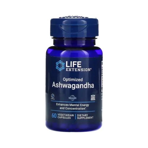 Life Extension Optimized Ashwagandha адаптоген ашваганда 60 капсул