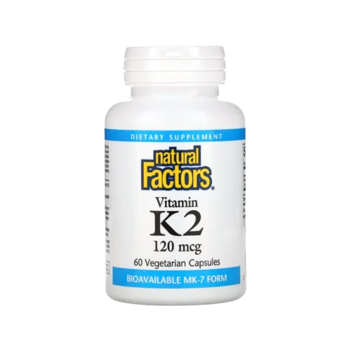 Natural Factors Vitamin K2 100 мкг вітамін K2 MK-7 60 капсул