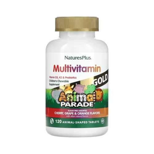 Nature's Plus Children’s Gold Multivitamin дитячі жувальні мультивітаміни D3 K2 пробіотики