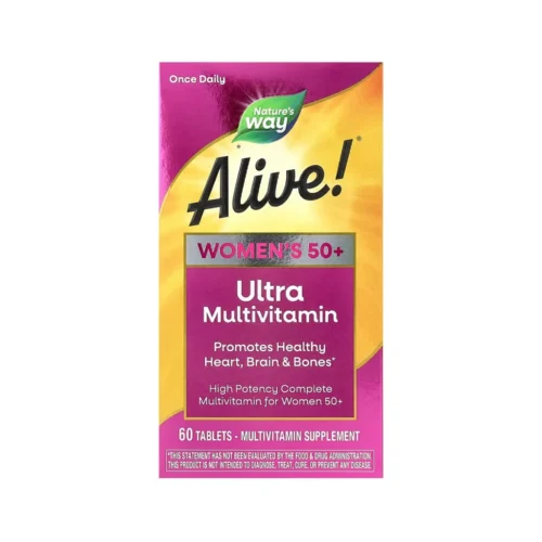 Nature's Way Once Daily Women 50+ Ultra Multivitamin мультивітаміни для жінок 50+ 60 таблеток