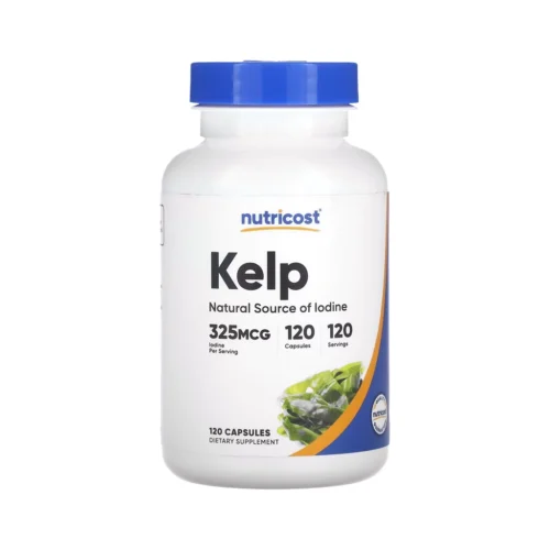 Nutricost Kelp 325 mg йод з келпу морські водорості 120 капсул