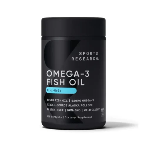 Sport Research Omega-3 Fish Oil Alaska 625 mg риб'ячий жир омега-3 120 капсул