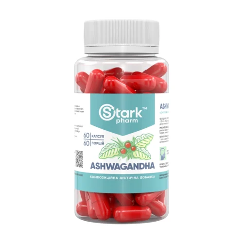 Stark Pharm Ashwagandha 500 mg ашваганда 5% екстракт 60 капсул