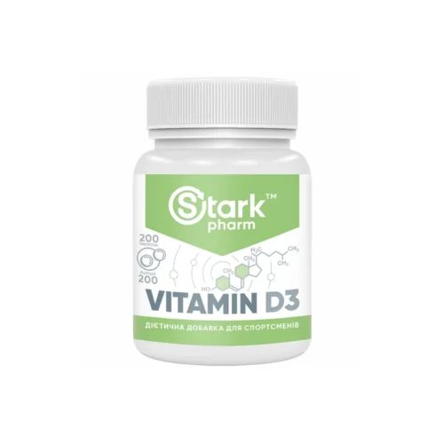 Stark Pharm Stark Vitamin D3 2000 IU вітамін D-3 200 таблеток