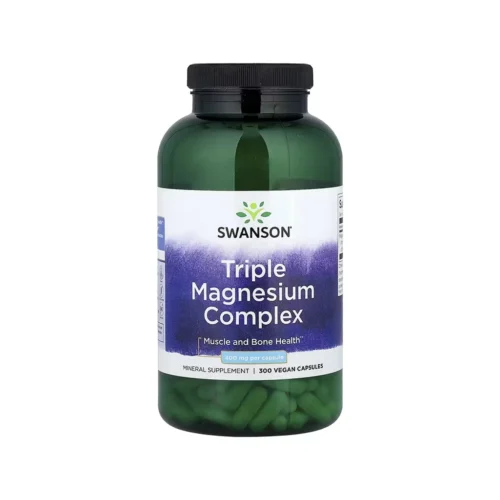Swanson Triple Magnesium Complex 400 mg комплекс магнію 300 капсул