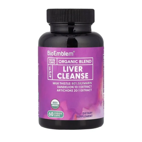 Комплекс для печінки BioEmblem Organic Liver Cleanse 60 капсул